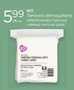Proxim KIT Selected makeup remover pads offer