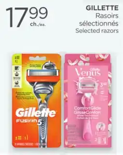 Proxim GILLETTE Selected razors offer