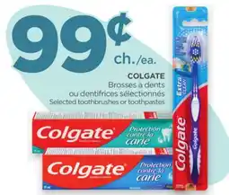 Proxim COLGATE Selected toothbrushes or toothpastes offer