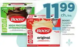 Proxim BOOST Selected meal replacements offer