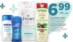 Proxim OLD SPICE, IVORY Selected body washes, GILLETTE, SECRET Selected antiperspirants offer