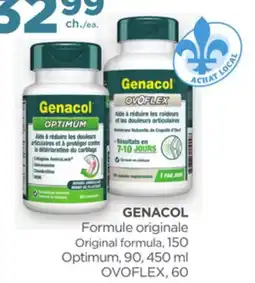 Proxim GENACOL Original formula, 150 Optimum, 90, 450 ml OVOFLEX, 60 offer