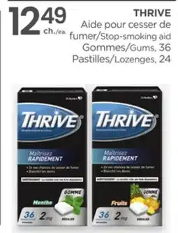 Proxim THRIVE Stop-smoking aid Gums, 36, Lozenges, 24 offer