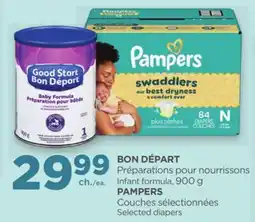 Proxim BON DÉPART Infant formula, 900 g, PAMPERS Selected diapers offer