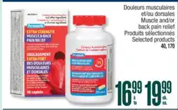 Jean Coutu PERSONNELLE Muscle and/or back pain relief Selected products offer