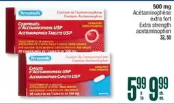 Jean Coutu PERSONNELLE Extra strength acetaminophen offer
