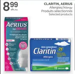 Proxim CLARITIN, AERIUS Allergy Selected products offer