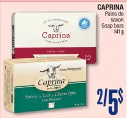 Jean Coutu CAPRINA Soap bars offer
