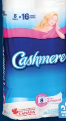 Familiprix CASHMERE Bathroom tissue offer