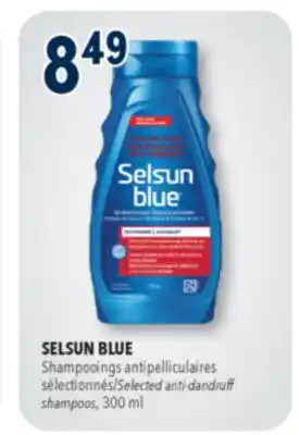 Familiprix Selsun Blue clean fresh scent anti-dandruff shampoo itchy dry scalp offer