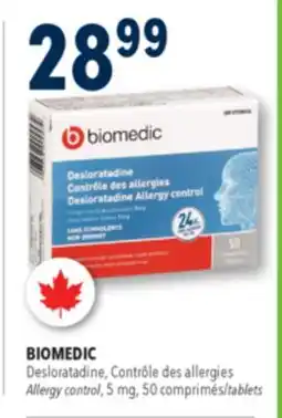 Familiprix BIOMEDIC, Allergy control, 5 mg, 50 tablets offer