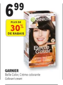 Familiprix Garnier Belle Color permanent hair dye #30 Dark Brown offer