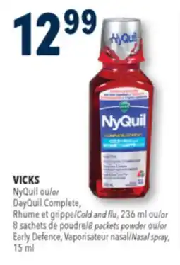 Familiprix Vicks NyQuil Complete cold & flu berry flavour liquid offer
