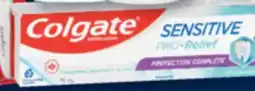 Familiprix Colgate Sensitive Pro-Relief complete protection anticavity toothpaste offer