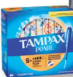 Familiprix Tampax Pearl tampons super plus abs 36un offer