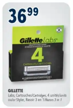 Familiprix Gillette Labs cartridges 4un offer