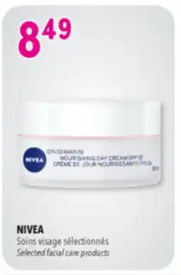 Familiprix NIVEA Selected facial care products offer