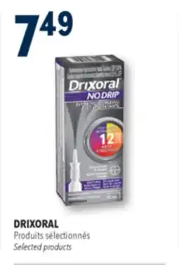 Familiprix Drixoral No Drip extra moisturizing nasal decongestant pump mist offer