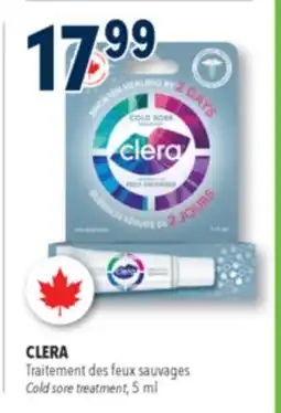 Familiprix Clera cold sore gel treatment offer