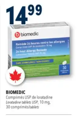Familiprix Biomedic non-drowsy 24 hour allergy remedy tablets 30un offer