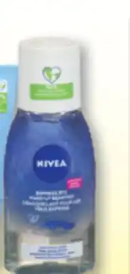 Familiprix Nivea Express eye make-up remover Blue Cornflower Extract offer
