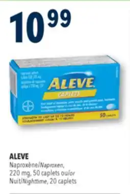 Familiprix Aleve naproxen sodium tablets 50un offer
