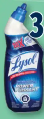 Familiprix Lysol toilet bowl cleaner power offer