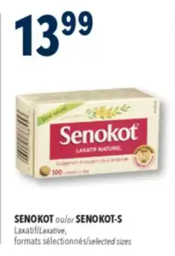 Familiprix Senokot natural laxative tablets 100un offer