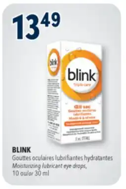 Familiprix Blink Triple Care lubricant eye drops offer