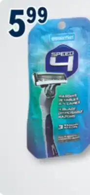 Familiprix Essentiel 4 blade disposable razors 3un offer