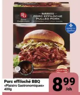 Pasquier Porc effiloché BBQ Plaisirs Gastronomiques offer