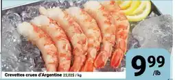 Pasquier Crevettes crues d'Argentine offer