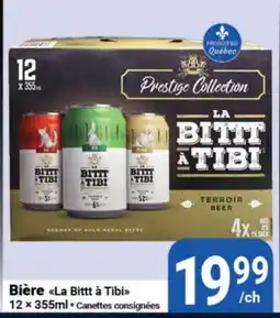 Pasquier Bière La Bitt à Tibi offer