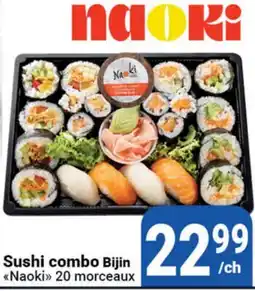 Pasquier Sushi combo Bijin Naoki offer