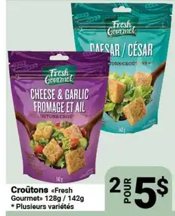 Pasquier Croûtons Fresh Gourmet offer