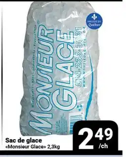 Pasquier Sac de glace Monsieur Glace offer