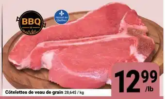 Pasquier Côtelettes de veau de grain offer