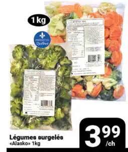 Pasquier Légumes surgelés Alasko offer