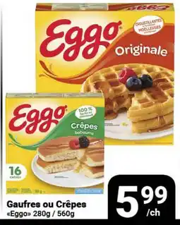 Pasquier Gaufres ou Crêpes Eggo offer