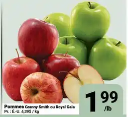 Pasquier Pommes Granny Smith ou Royal Gala offer