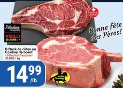 Pasquier Bifteck de côtes ou Cowboy de bœuf Selection Pasquier offer