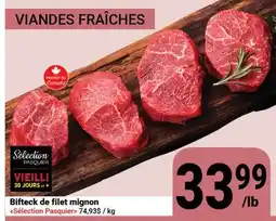 Pasquier Bifteck de filet mignon Selection Pasquier offer