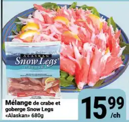 Pasquier Mélange de crabe et goberge Snow Legs Alaskan offer