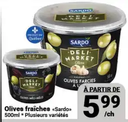 Pasquier Olives fraîches Sardo offer