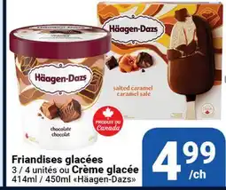 Pasquier Friandises glacées ou Crème glacée Häagen-Dazs offer