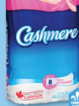 Familiprix Cashmere 2 ply bathroom tissue rolls 8un offer