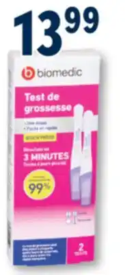 Familiprix Biomedic early result pregnancy test 2un offer