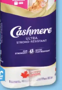 Familiprix CASHMERE, Papier hygiénique, 8 rouleaux doubles offer