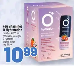 Metro EAU VITAMINÉE Ö HYDRATATION | Ö HYDRATION VITAMIN WATER offer