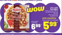 Metro PIZZA CROÛTE FARCIE MIKES | MIKES RISING CRUST PIZZA offer